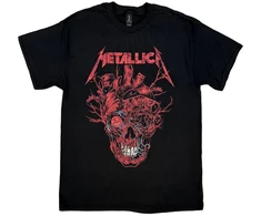 Rock Marškinėliai Metallica Heart Skull, Dydis: M