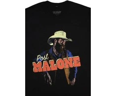 Rock Marškinėliai Post Malone Cowboy, Dydis: XXL