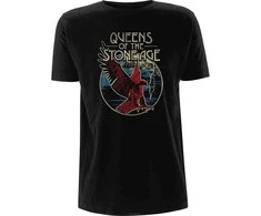 Rock Marškinėliai Queens Of The Stone Age Eagle, Dydis: XL