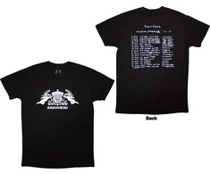 Rock Marškinėliai Radiohead Bearhead Crest, Dydis: XL