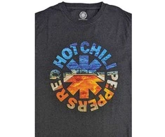 Rock Marškinėliai Raudona Hot Chili Peppers Californication Asterisk, Dydis: XL