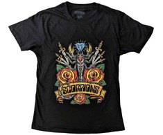 Rock Marškinėliai Scorpions Traditional Tattoo, Dydis: XL