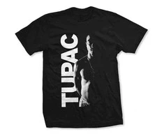 Rock Marškinėliai Tupac Side Photo, Dydis: XL