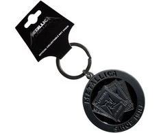 Rock Metallica 30th Anniversary Playing Card Raktų Pakabukas