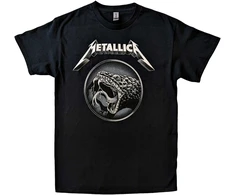 Rock Metallica Juodas Album Poster Marškinėliai, Dydis: L