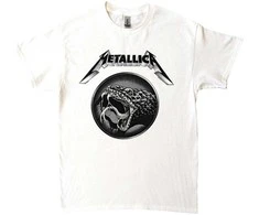 Rock Metallica Juodas Album Poster Marškinėliai, Dydis: XXL