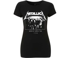 Rock Metallica MOP Photo Damage Inc Tour Moteriški Marškinėliai, Dydis: L