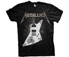 Rock Metallica Papa Het Guitar Marškinėliai, Dydis: XXL