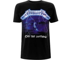 Rock Metallica Ride The Lightning Tracks Marškinėliai, Dydis: M