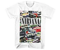 Rock Nirvana Cassettes Marškinėliai, Dydis: XL