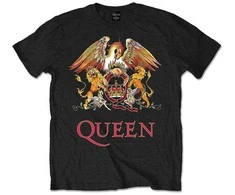 Rock Queen Classic Crest Marškinėliai (3XL ir 4XL), Dydis: 3XL
