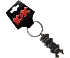 Rock Raktų Pakabukas AC/DC 3D Sidabrinis Logo