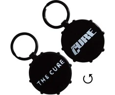 Rock Raktų Pakabukas The Cure Logos Drum