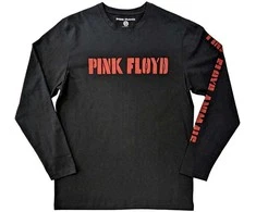 Rock Rožinė Floyd Animals B&amp;W Marškinėliai Ilgomis Rankovėmis, Dydis: M