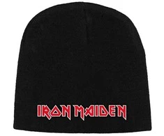 Rock Rudeninė Kepurė Iron Maiden Logo