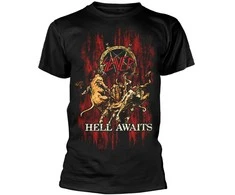 Rock Slayer Hell Awaits Marškinėliai, Dydis: XXL