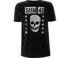 Rock Sum 41 Grinning Skull Marškinėliai, Dydis: XL