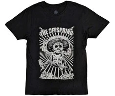 Rock The Offspring Jumping Skeleton Marškinėliai, Dydis: M