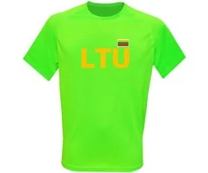 Sportiniai Marškinėliai LTU (Vytis Ant Nugaros), Dydis: L