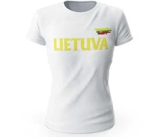 Superfanas Moteriški Marškinėliai Lietuva, Dydžiai: L