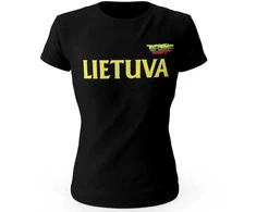 Superfanas Moteriški Marškinėliai Lietuva, Dydžiai: M