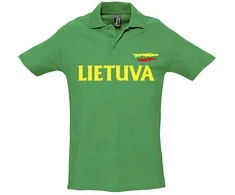 Superfanas Polo Marškinėliai Lietuva (Dydis XXL), Dydis: XXL