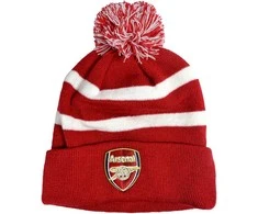 Rankšluostis Žieminė Kepurė Su Bumbulu FC Arsenal
