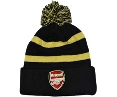 Rankšluostis Žieminė Kepurė Su Bumbulu FC Arsenal Crest