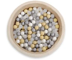 Bobono Plastikiniai kamuoliukai sausiems baseinams, 50 vnt., perlinė žalia