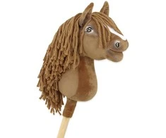 Super Hobby Horse Hobby Horse lazdelinis arkliukas Premium šviesiai kaštoninis A4