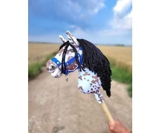Super Hobby Horse Hobby Horse arkliukas rudas leopardas su juoda karčiene A4