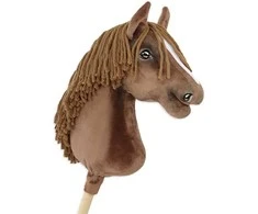 Super Hobby Horse Medinis žaislinis arkliukas – tamsiai kaštoninis
