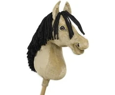 Super Hobby Horse Medinis hobis arkliukas – rudas, premium