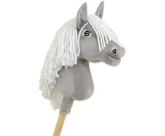 Super Hobby Horse Hobby Horse pilkas arkliukas ant lazdos Premium A4