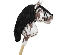Super Hobby Horse Hobby Horse arkliukas rudas leopardas su juoda karčiene A4