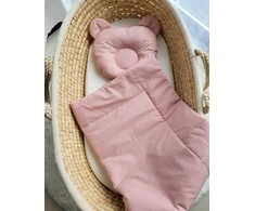 My Sweet Baby Antklodė su pagalvė kūdikiui, 2 dalių rinkinys, pastelinė rožinė