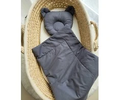 My Sweet Baby Antklodė su pagalvė kūdikiui, 2 dalių komplektas, antracito spalvos