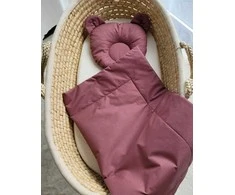 My Sweet Baby Antklodė su pagalvė kūdikiui, 2 dalių rinkinys, pastelinių violetinė