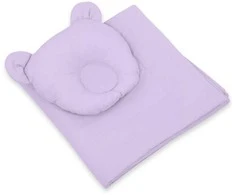 My Sweet Baby Antklodė su pagalvė kūdikiui, 2 dalių komplektas, lila