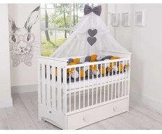 My Sweet Baby Pintas XXL bamperis – pilkas, medaus geltonumo, antracito
