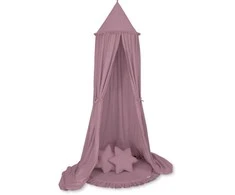 My Sweet Baby Vaikiška kabanti palapinė, žaidimų kilimėlis ir pagalvėlės – pastelinis violetinis