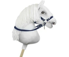 Super Hobby Horse Hobio žirgo pavadžiai – džinsiniai