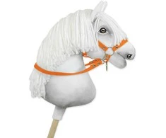 Super Hobby Horse Hobio žirgo kamanos – oranžinės
