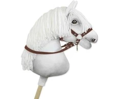 Super Hobby Horse Hobio žirgo kamanos antkanteliui – rudos
