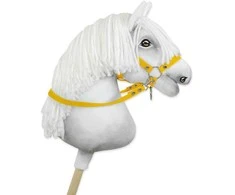 Super Hobby Horse Hobio žirgo kamanos – geltonos
