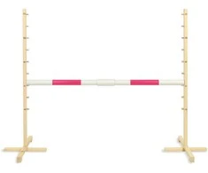 Super Hobby Horse Šuolių kliūtis Hobby Horse su rožine sija 120 cm