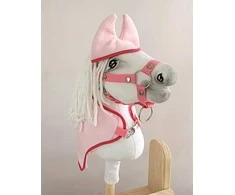 Super Hobby Horse Rožinis flisinis komplektas Hobby Horse A4–A5