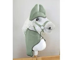 Super Hobby Horse Hobby Horse fliisinis komplektas A4–A5 šalavijo spalvos