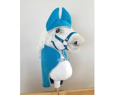 Super Hobby Horse Flisinis komplektas Hobby Horse A4–A5 turkio spalvos