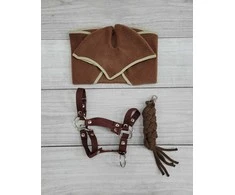 Super Hobby Horse Kamanos hobby horse su pavadėliu, rudos